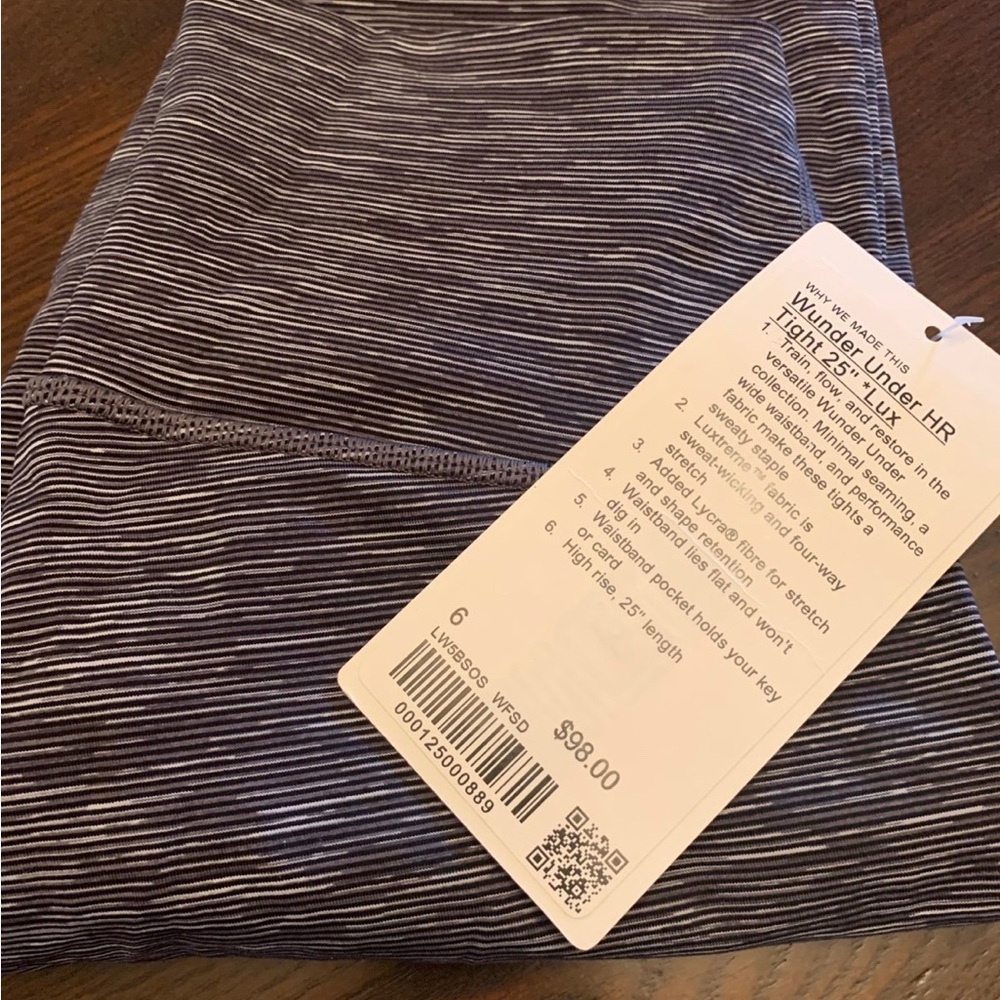Lululemon Wunder Under 25”